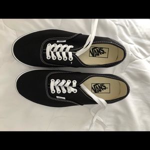 BLACK PLATFORM ORIGINAL VANS